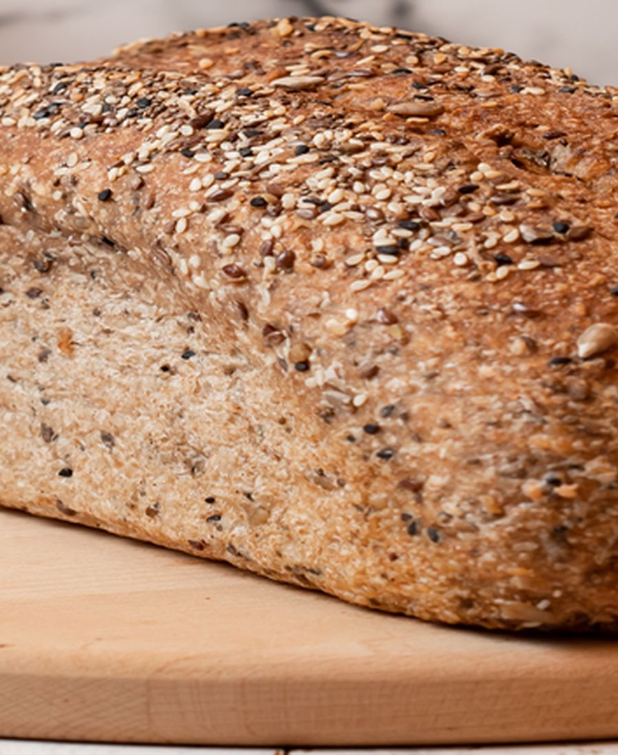 Pan de molde integral multisemillas